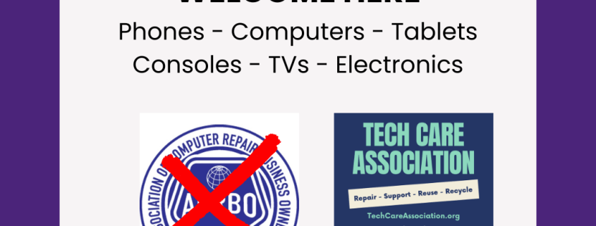 All Tech Repair People Are Welcome Here at the TCA